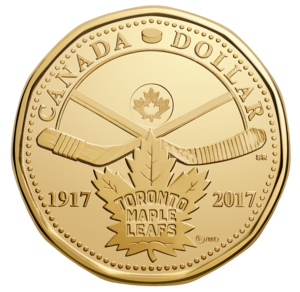2017 1-dollar - Toronto Maple Leafs reverse